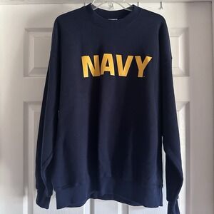 Vintage U.S. Navy Soffee Sweatshirt Size XL
